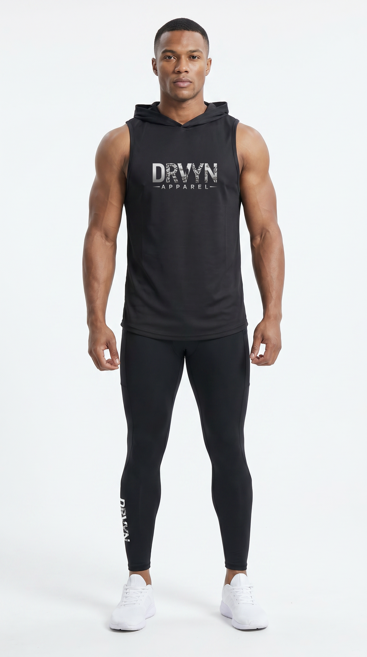 Stealth Sleeveless Hoodie Tank